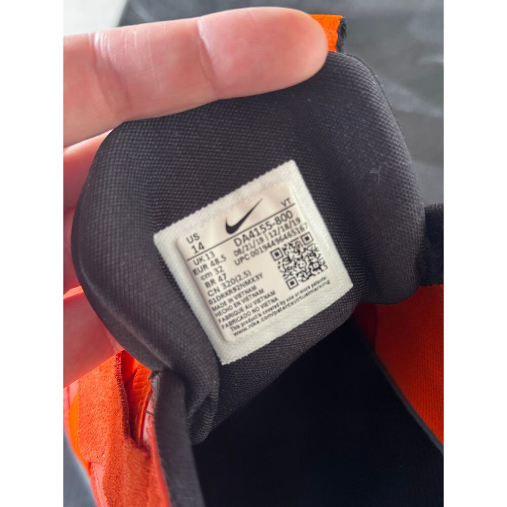 Nike Air Max 720 OBJ Slip Team Orange Sneakers Mens 14 DA4155-800 - Picture 10 of 11